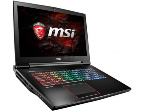 Игровой ноутбук MSI GT75 8RF-069RU Titan 9S7-17A311-069 вид сбоку