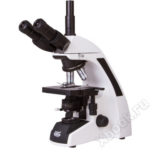 Микроскоп Levenhuk (Левенгук) MED 900T, тринокулярный вид спереди