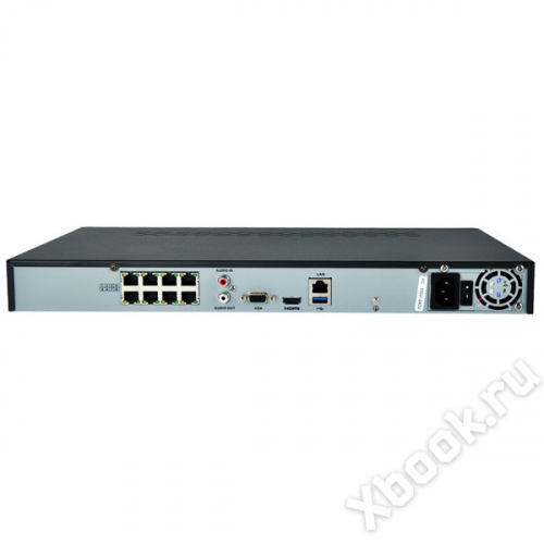 Hikvision DS-7616NI-E2/8P вид спереди