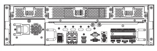 Dahua NVR616-128-4KS2 вид сбоку