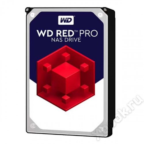 Western Digital WD Red Pro 10 TB (WD101KFBX) вид спереди
