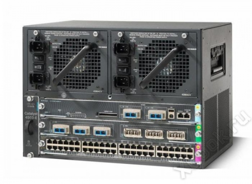 Cisco WS-C4503E-S7L+48V+ вид спереди