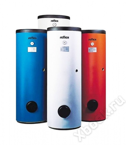 *7754700 Reflex Бак AF(SF) 1000 водонагреватель накопительный цилиндрический напольный (цвет белый) вид спереди
